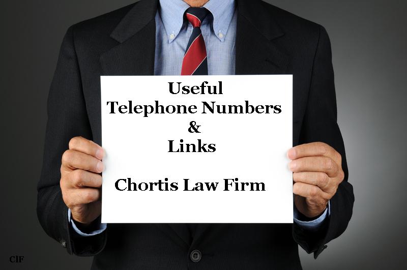 Useful Telephone Numbers and Links 